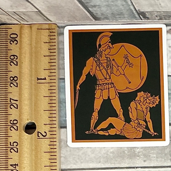 Other - 🌀10/$10🌀 Greece Greek Mythology Reusable Waterproof Vinyl Sticker Decal